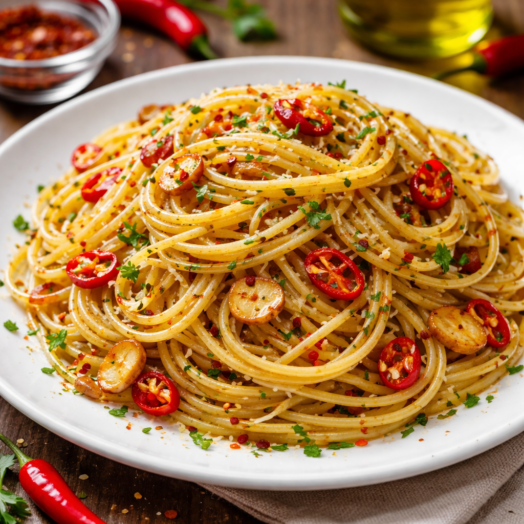 Spicy Aglio Olio